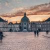 Amalienborg Palace in central Copenhagen